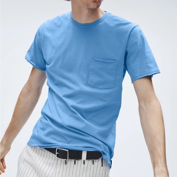 NWT - Rag & Bone Men’s Organic Cotton Miles Principle Jersey Tee - Size XXL - Picture 2 of 10